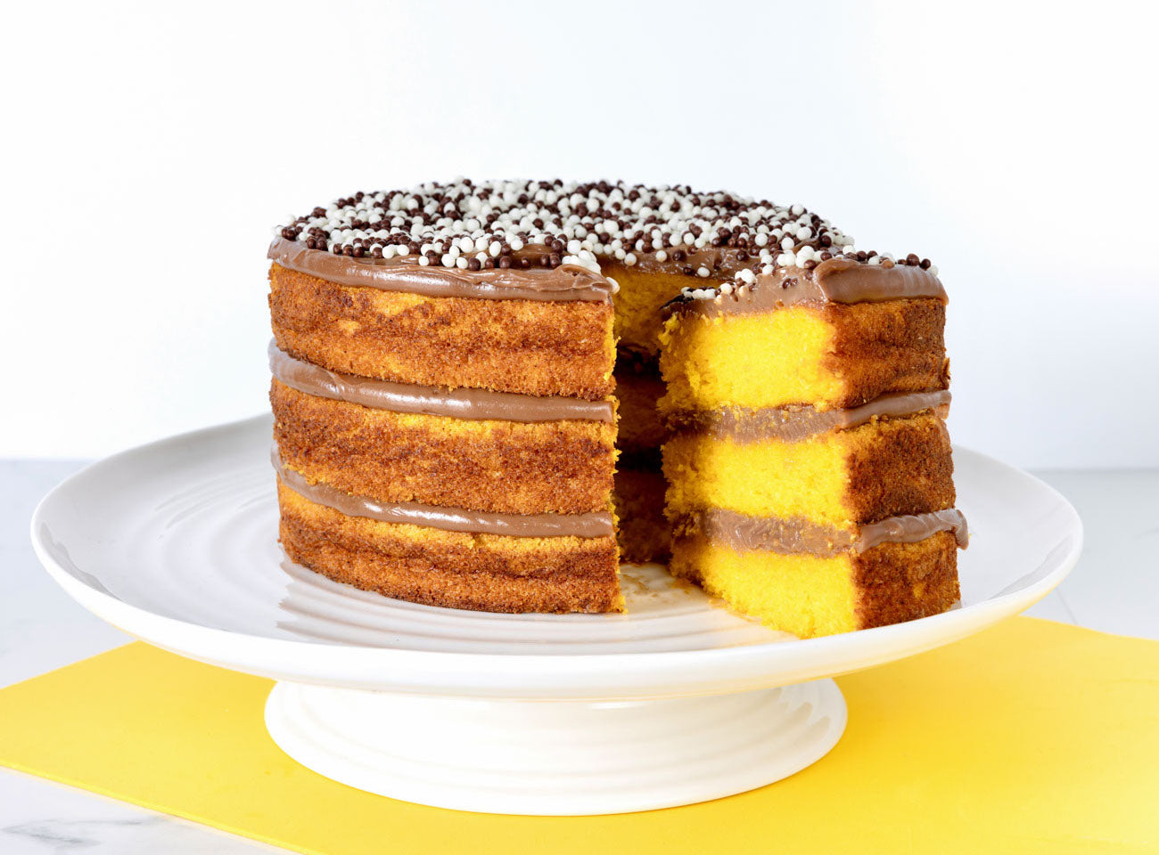 Carrot Cake with Brigadeiro